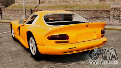 Dodge Viper 1996 for GTA 4