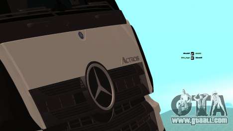 Mercedes-Benz Actros for GTA San Andreas