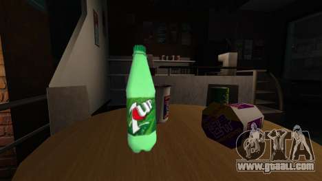 The new bottle of fizzy drink 7UP for GTA 4