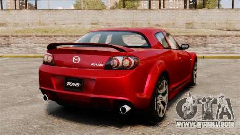 Mazda RX-8 R3 2011 for GTA 4