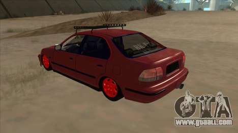 Honda Civic V2 BKModifiye for GTA San Andreas