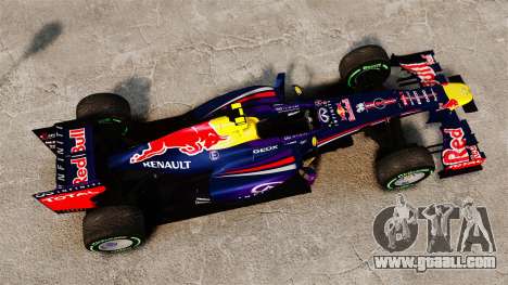 Car, Red Bull RB9 v3 for GTA 4