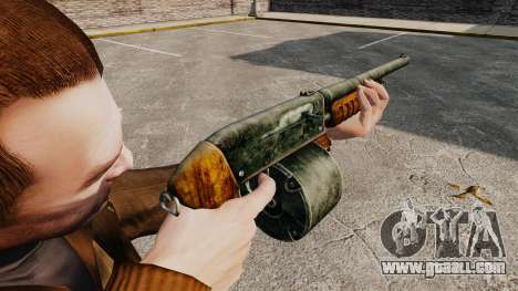 Pump-action shotgun for GTA 4