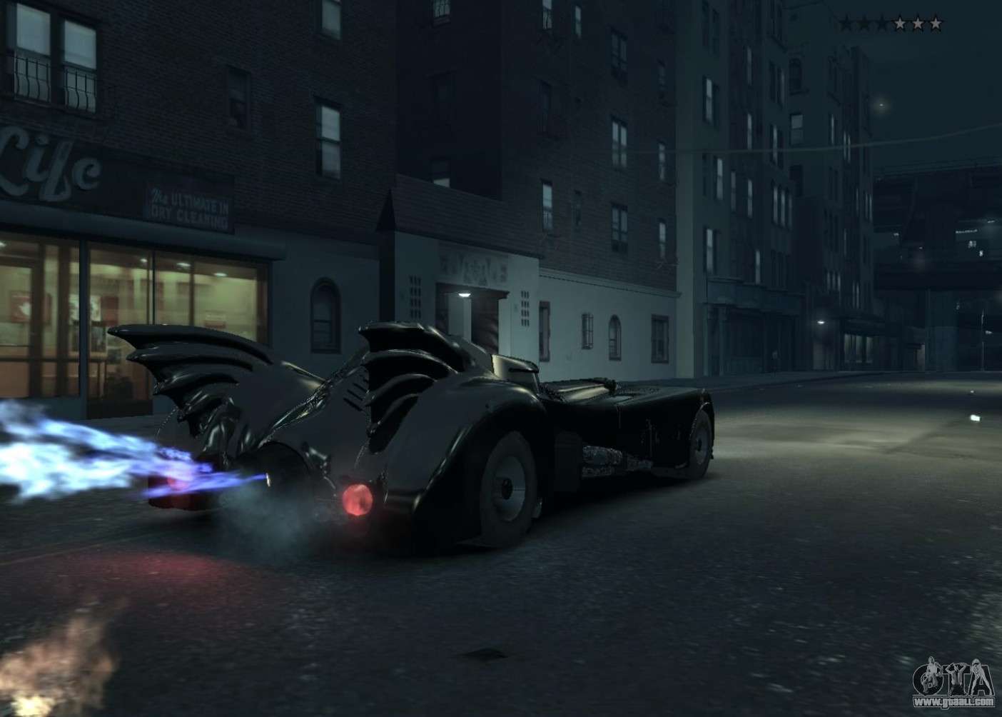 The Script Of The Batmobile for GTA 4