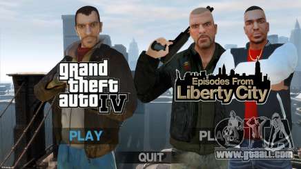 Updated menus and loading screens for GTA 4