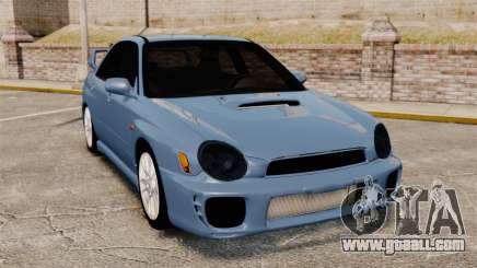 Subaru Impreza WRX 2001 for GTA 4