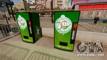 7 up vending machines for GTA 4