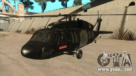Sikorsky UH-60L Black Hawk Mexican Air Force for GTA San Andreas