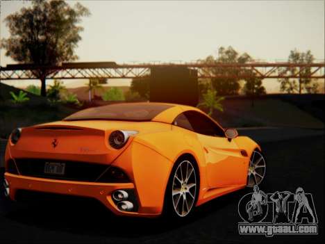 Ferrari California 2009 for GTA San Andreas