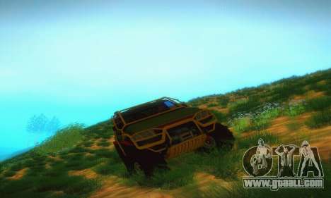 Uaz Patriot Pickup for GTA San Andreas