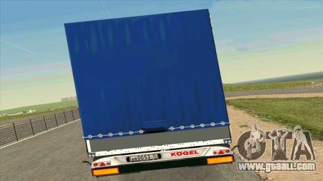 Kogel trailer for Volvo FM16 for GTA San Andreas