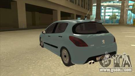 Peugeot 308 Burberry Edition for GTA San Andreas