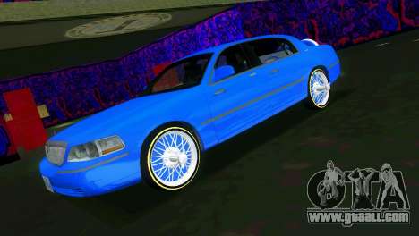 Lincoln Town Car Tuning for GTA Vice City