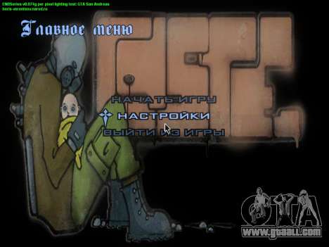 The theme of the main menu and load in graffiti  for GTA San Andreas