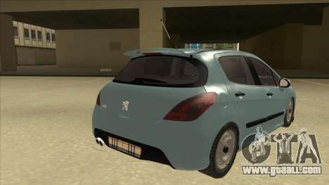 Peugeot 308 Burberry Edition for GTA San Andreas