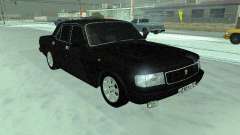 GAZ 31029 Volga Black for GTA San Andreas