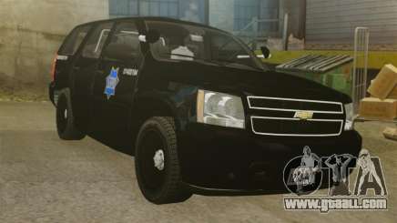 Chevrolet Tahoe 2010 PPV SFPD v1.4 [ELS] for GTA 4