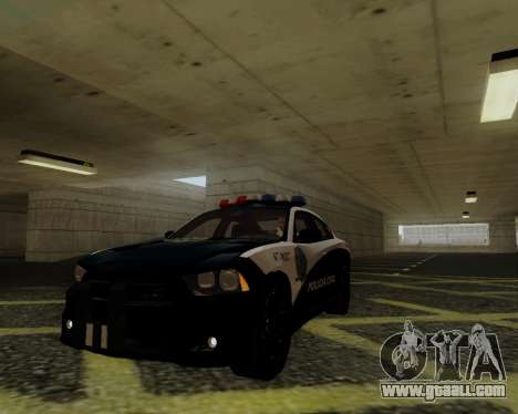 Dodge Charger 2012 Police IVF for GTA San Andreas