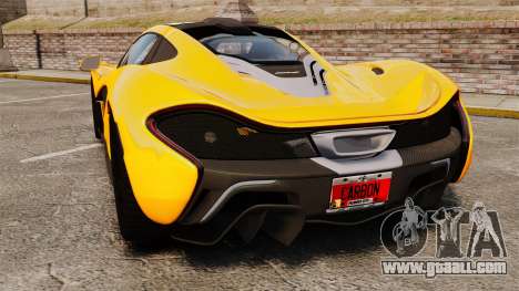 McLaren P1 2013 for GTA 4