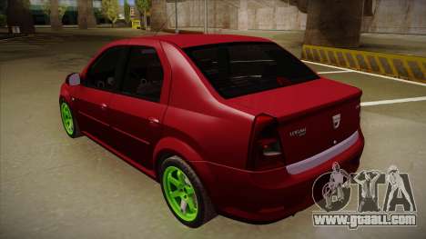 Dacia Logan Hellaflush for GTA San Andreas