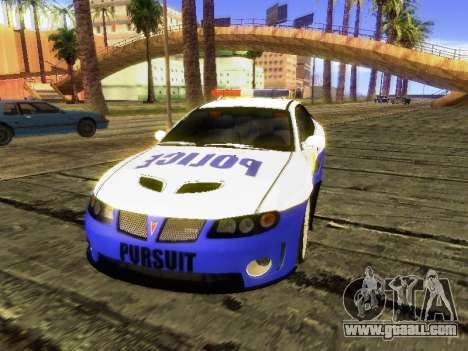 Pontiac GTO Pursit Edition for GTA San Andreas