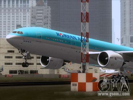 Boeing 777-2B5ER Korean Air for GTA San Andreas