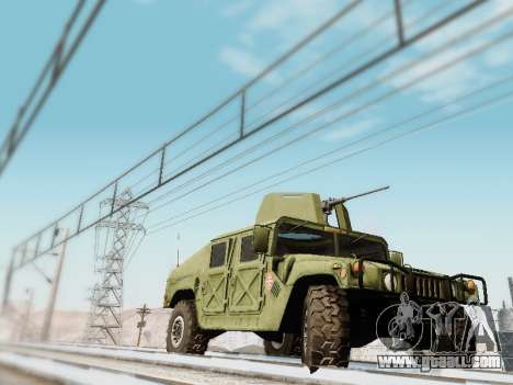 Humvee Serbian Army for GTA San Andreas