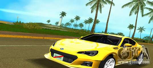 Subaru BRZ Type 5 for GTA Vice City