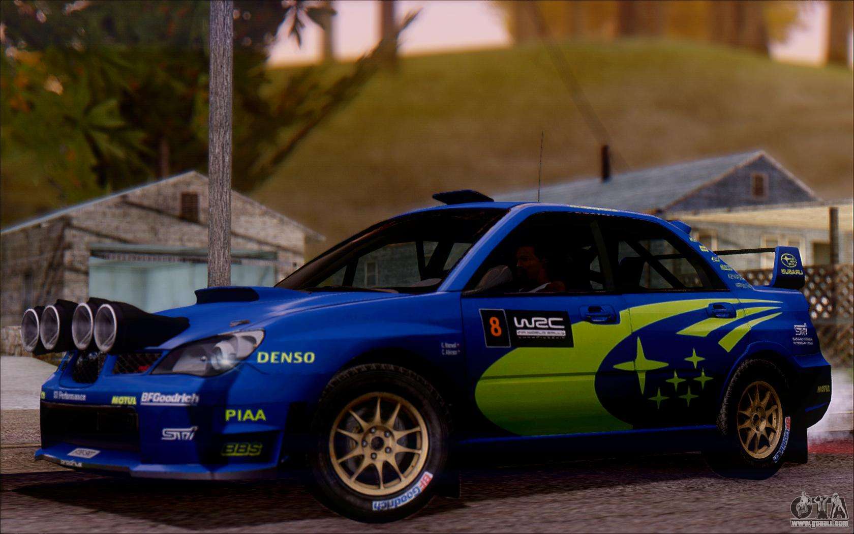 Subaru Impreza WRX STI WRC for GTA San Andreas