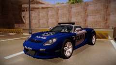 Porsche Carrera GT 2004 Police Blue for GTA San Andreas
