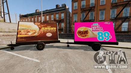 The new advertising on wheels for GTA 4