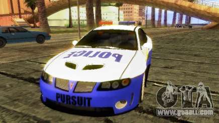 Pontiac GTO Pursit Edition for GTA San Andreas