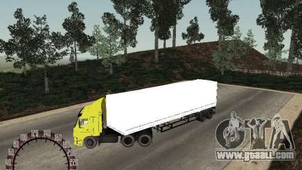 Nefaz 93344 snow trailer for GTA San Andreas