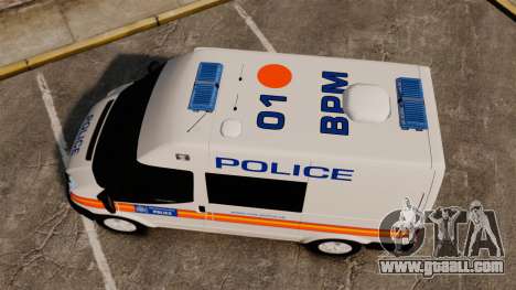 Ford Transit 2013 Police [ELS] for GTA 4