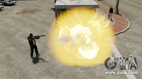 Exploding bullets for GTA 4