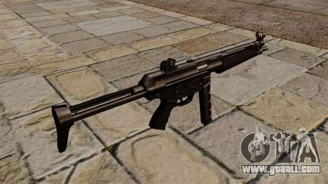 Submachine gun MP5 black stalker for GTA 4
