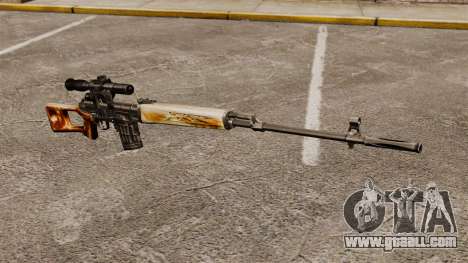 Dragunov sniper rifle v1 for GTA 4