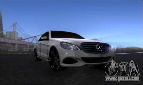 Mercedes-Benz W212 AMG v2.0 for GTA San Andreas