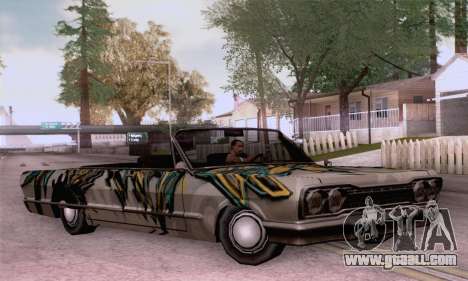 The painting work for Savanna for GTA San Andreas