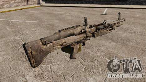 General-purpose machine gun M60E4 for GTA 4