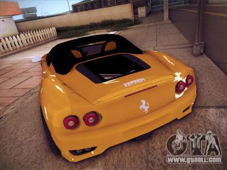 Ferrari 360 Spider for GTA San Andreas