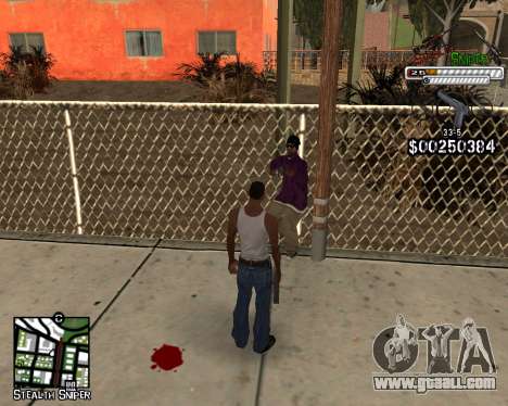 C-HUD by Stealth Sniper for GTA San Andreas