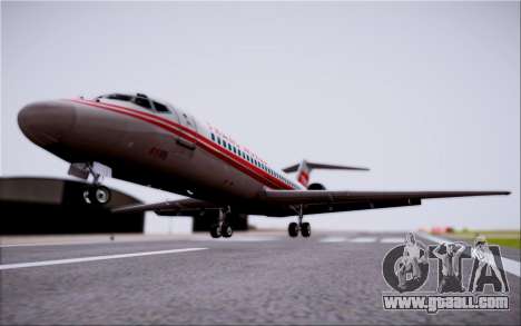 McDonnel Douglas DC-9-10 for GTA San Andreas