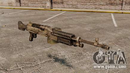 General-purpose machine gun M240B for GTA 4