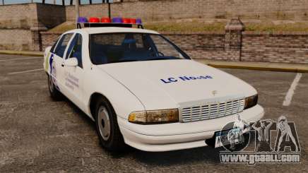 Chevrolet Caprice Police 1991 v2.0 N.o.o.s.e for GTA 4