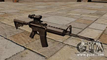 Automatic carbine M4A1 ACOG for GTA 4