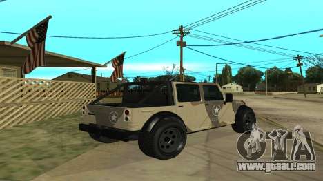 Crusader GTA 5 for GTA San Andreas