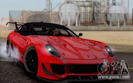 Ferrari 599XX Evolution for GTA San Andreas