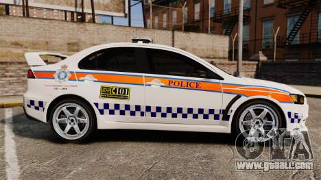 Mitsubishi Lancer Evo X Humberside Police [ELS] for GTA 4