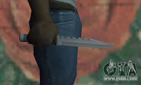 Knife of GTA V for GTA San Andreas